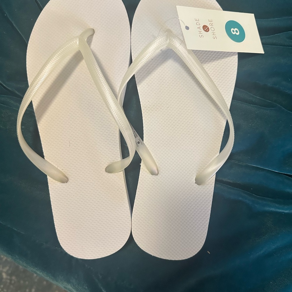 Target White Sandals Minimalist Design
